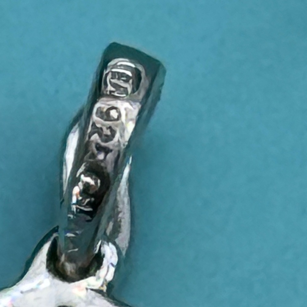 925 Silver Blessed Wong Necklace Charm Aprox. 1” New without tags Giftable - Picture 6 of 6